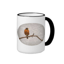 Photo de Robin avec la conception de remous de dam Mug