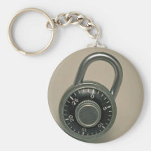 Photo de serrure de combinaison porte-clefs