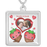 Photo et collier faits sur commande de l'amour du 