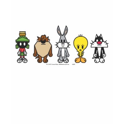 Photo Looney de groupe d'airs op T-shirts par looneytunes