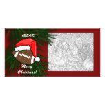 Photocard - le football de Noël Modèle Pour Photocarte