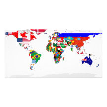 Photocard pendant du monde photocarte