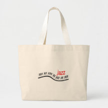 Piano de jazz sacs fourre-tout