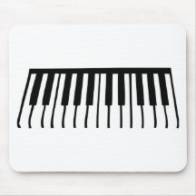 piano sleutels muismat