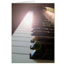 Piano Wenskaarten