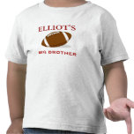 Pièce en t de football de frère t-shirt