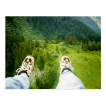 Pieds d'abord cartes postales