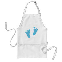 Pieds de bébé tablier