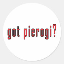 pierogi obtenu ? adhésif rond