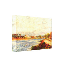 Pierre Renoir - la Seine à Argenteuil Toiles Tendues