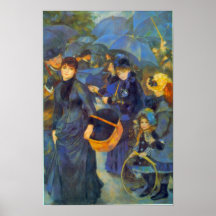 Pierre Renoir - Les Para Pluies Affiches