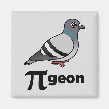 Pigeon de Birdorable/pigeon pi Magnets