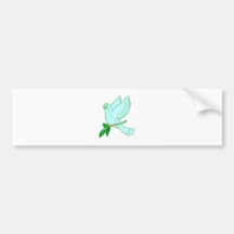 Pigeon de paix dove peace autocollant pour voiture