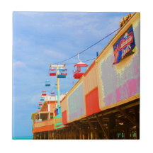 Pilier de Daytona Beach d'art déco Carreau