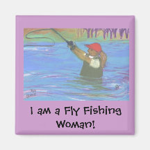 pilotez le fisherwoman, je suis une femme de pêche aimant