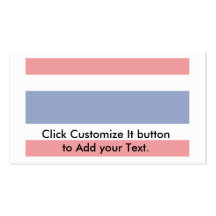 Pilotthailand, drapeau de la Thaïlande Cartes De Visite Professionnelles