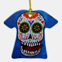 PIMENT Dia de los Muertos Ornament de CALAVERA mex Ornements De Noël
