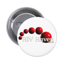 Pin d'asile d'HIV Badges Avec Agrafe