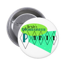 Pin fait sur commande d'Aqua de chaux de rétro Bac Badge Avec Épingle