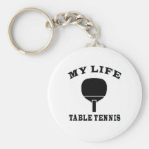 Ping-pong ma vie porte-clé