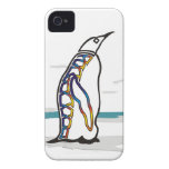 Pingouin coloré coque iPhone 4