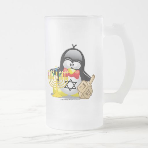Pingouin de Hanoukka Tasse À Café