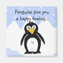 Pingouin frais avec dire aimants