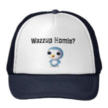 Pingouin mignon 2 de Homie Casquette De Camionneur
