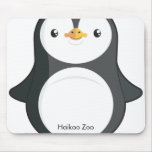 Pingouin Mousepad de zoo de Haikoo Tapis De Souris