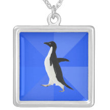 Pingouin socialement maladroit ("personnaliser" po bijouterie fantaisie