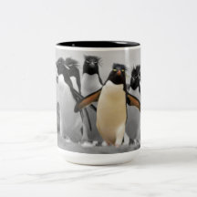 Pingouins de Rockhopper Tasses