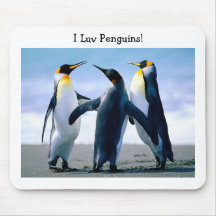 Pingouins Tapis De Souris