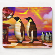 Pingouins Tapis De Souris