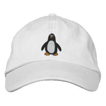 Pinguïn Geborduurd Pet Baseball Cap