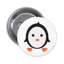 Pinguin - penguin anstecknadelbutton