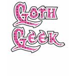 Pink Black Plaid Goth Geek T Shirt