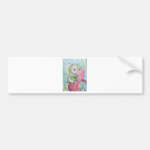 PinkMercat et tortue Adhésif Pour Voiture