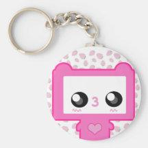 Pinku Mecha Sleutel Hangers