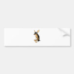 Pinscher miniature adhésifs pour voiture