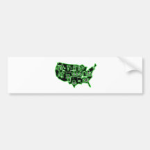 PIRAAT DE V.S. 2 BUMPERSTICKERS