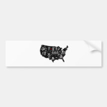 PIRAAT DE V.S. BUMPERSTICKERS