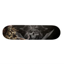 Piraat skel skate deck
