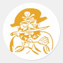 Piraat Sticker