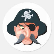 Piraat Stickers