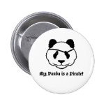 Pirate de panda pin's avec agrafe