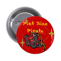 Pirate de taille de pinte ! badges