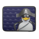 Pirate mignon du pingouin 3d (editable) housses macbook