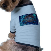 pirate numérique vêtements pour chien