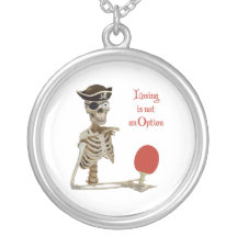 Pirate perdant de ping-pong colliers