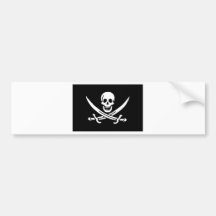 pirate pirata pegatina de parachoque